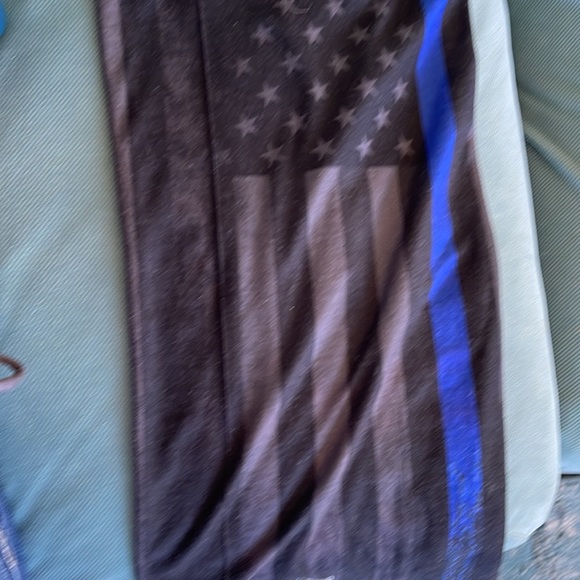 Blue line neck cover thin material unisex - Picture 4 of 11